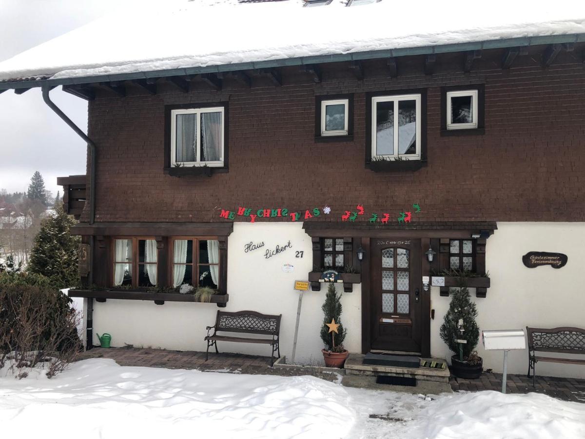 Gaestehaus Lickert Familie Dreher Hinterzarten Buitenkant foto