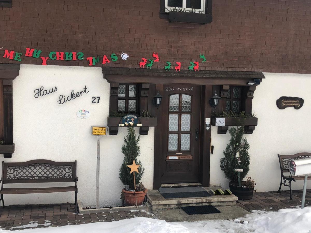 Gaestehaus Lickert Familie Dreher Hinterzarten Buitenkant foto